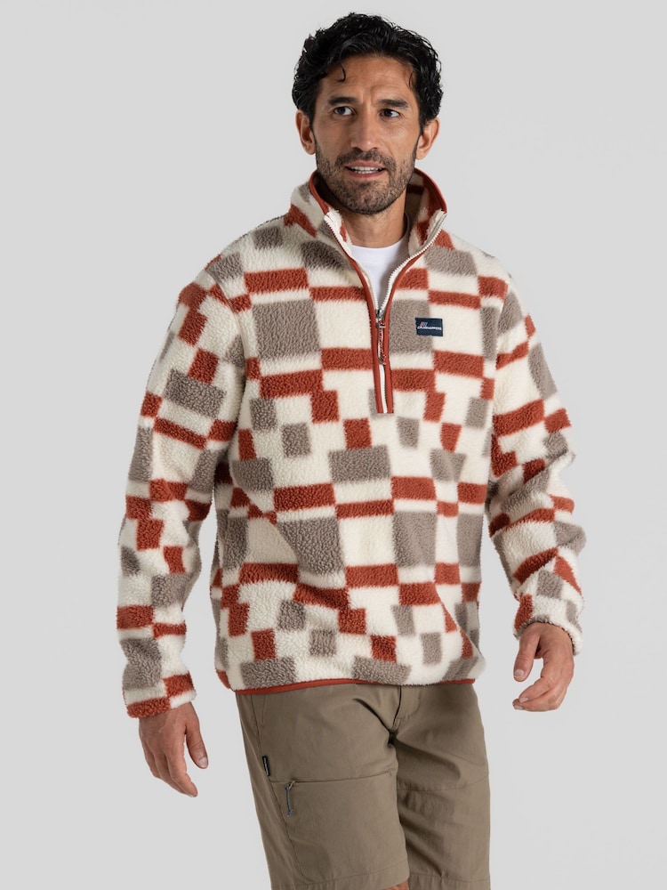 Craghoppers Red Clifford Half Zip Fleece - Image 1 of 5