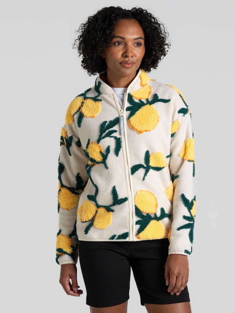 Craghoppers Catalina 3D Lemon Print Fleece Jacket - Image 1 of 6