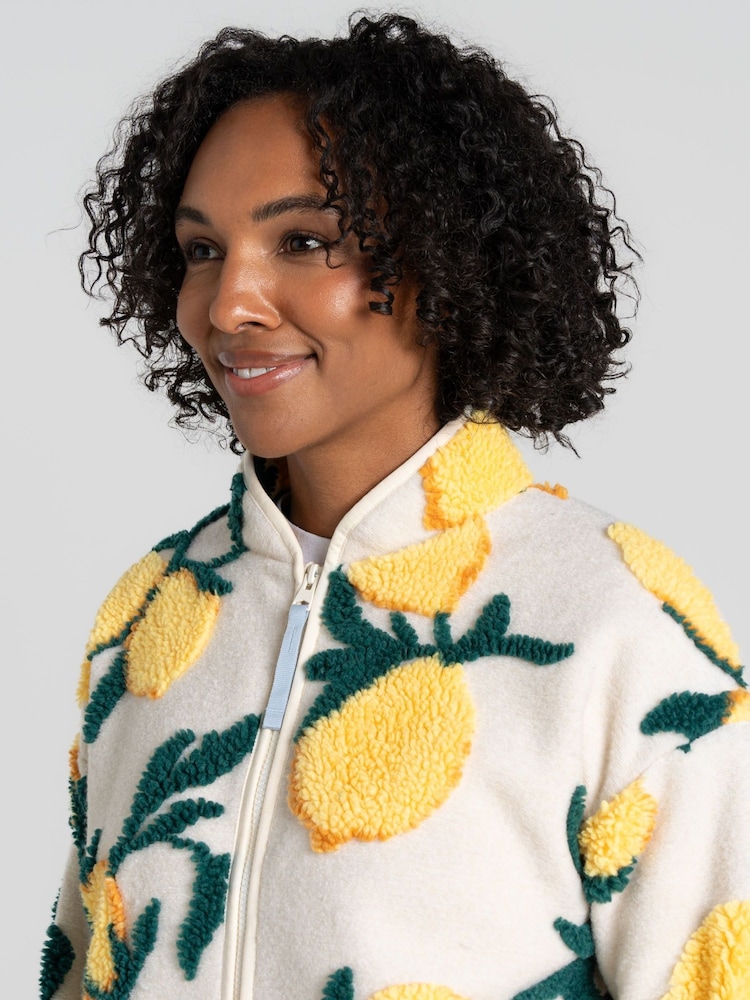 Craghoppers Catalina 3D Lemon Print Fleece Jacket - Image 4 of 6
