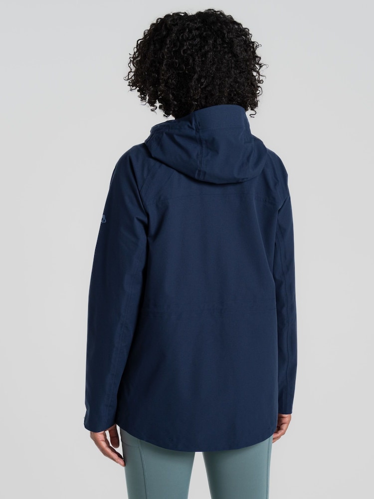 Craghoppers Blue Calbeck II Waterproof Jacket - Image 2 of 7 Craghoppers Blue Calbeck II Waterproof Jacket - Image 2 of 7