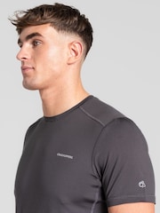 Craghoppers Grey Dofe Charon Short Sleeve T-Shirt - Bild 4 von 4