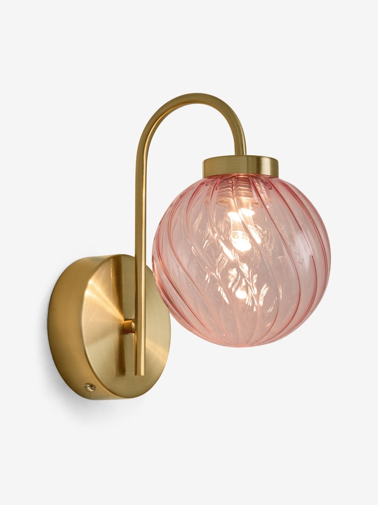 Pink Freya Rechargeable Wireless Wall Light - Image 1 of 4 Pink Freya Rechargeable Wireless Wall Light - Image 1 of 4