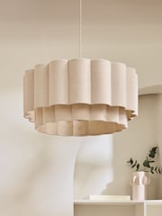 Natural Larson Small Easy Fit Ceiling Light - Image 2 of 5