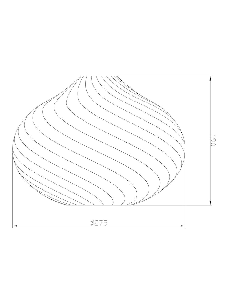 Pink Freya Easy Fit Light Shade - Image 2 of 2
