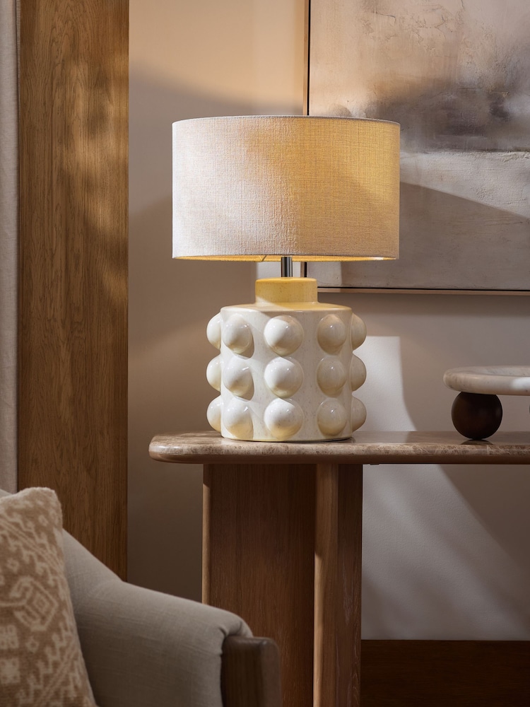 White N. Premium Large Bobble Table Lamp - Image 1 of 5 White N. Premium Large Bobble Table Lamp - Image 1 of 5