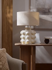 White N. Premium Large Bobble Table Lamp - Image 3 of 5