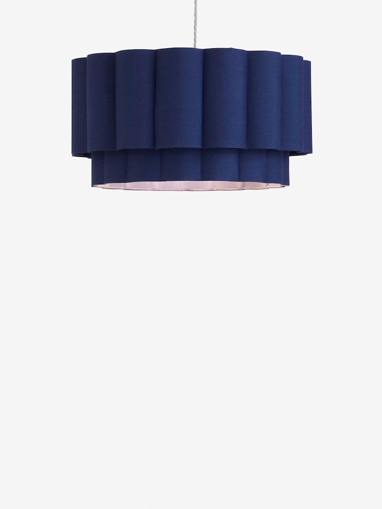 Blue Larson Large Easy Fit Ceiling Light - Image 1 of 1 Blue Larson Large Easy Fit Ceiling Light - Image 1 of 1