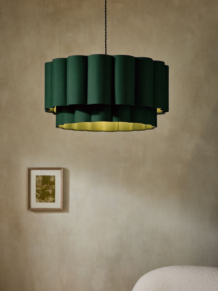 Green Larson Large Easy Fit Ceiling Light - Image 1 of 5