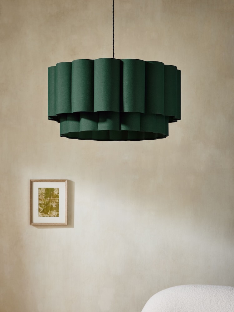 Green Larson Large Easy Fit Ceiling Light - Image 2 of 5