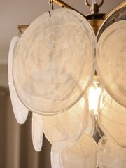 Brass Claremont Single Pendant Pendant Ceiling Light - Image 3 of 4