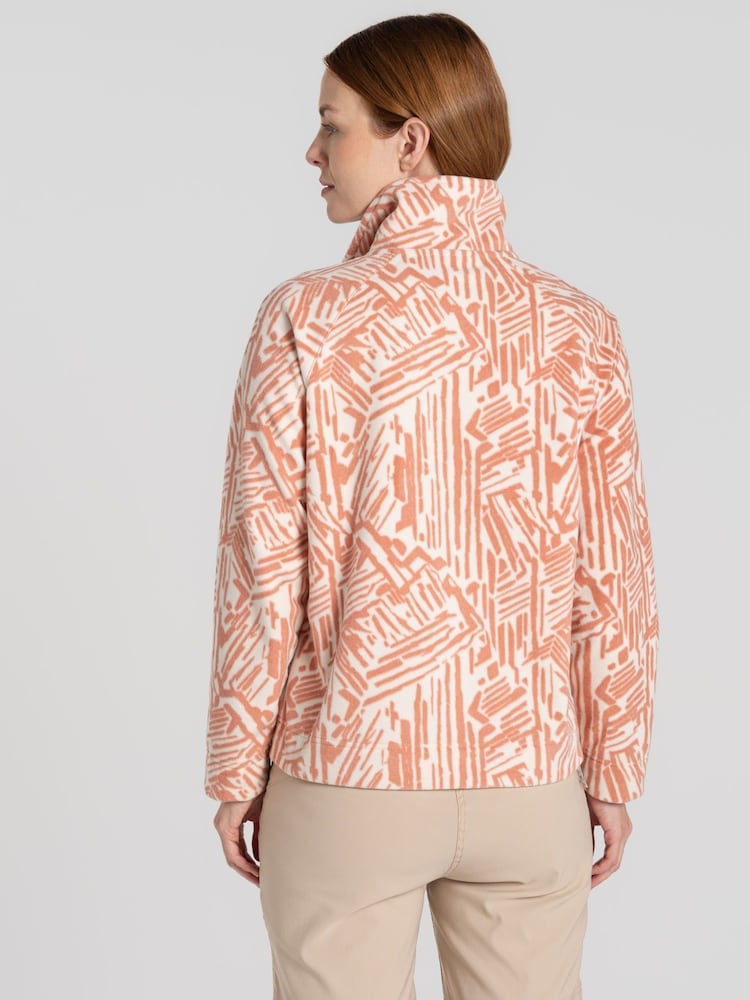 Craghoppers Annjela Half Zip Orange Fleece - Image 2 of 6