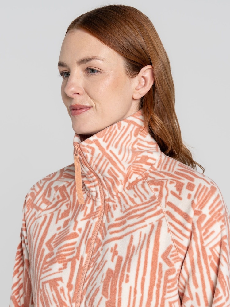 Craghoppers Annjela Half Zip Orange Fleece - Image 6 of 6