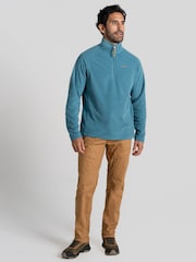 Craghoppers Blue National Trust Corey Half Zip Fleece - Image 3 of 6