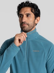 Craghoppers Blue National Trust Corey Half Zip Fleece - Image 6 of 6