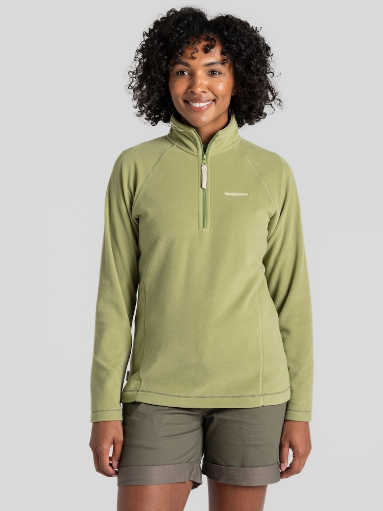 Craghoppers Green National Trust Miska Half Zip Fleece - Image 1 of 6