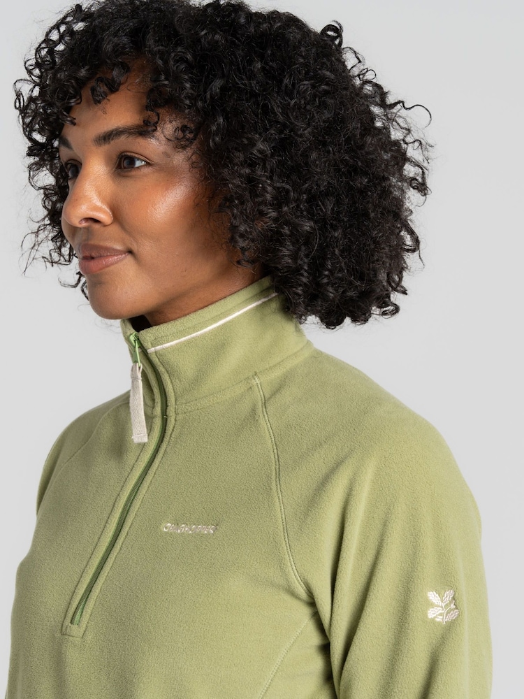 Craghoppers Green National Trust Miska Half Zip Fleece - Image 5 of 6