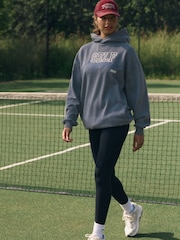 self. Blue Longline Embroidered Sweatshirt - Image 3 of 8