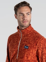 Craghoppers Red Galdie Half Zip Fleece - Image 4 of 5