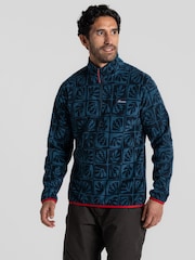 Craghoppers Blue Galdie Half Zip Fleece - Imagen 1 de 4