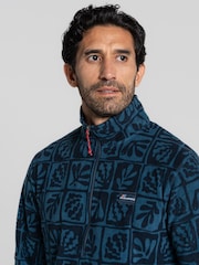 Craghoppers Blue Galdie Half Zip Fleece - Imagen 4 de 4