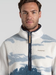 Craghoppers Blue National Trust Hathers Half Zip Fleece - Image 4 of 5
