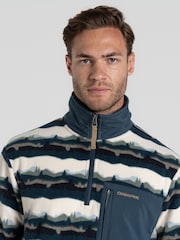 Craghoppers Blue Natioinal Trust Losehill Half Zip Fleece - Image 3 of 5
