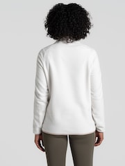 Craghoppers Cream CO2 Renu II Half Zip Fleece - Image 2 of 5
