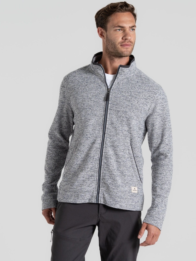 Craghoppers Grey Bonan Fleece Jacket - Image 1 of 5 Craghoppers Grey Bonan Fleece Jacket - Image 1 of 5