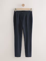 Navy Skinny Sculpting Military Trousers - Image 6 of 9