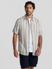 Craghoppers Green Argino Short Sleeve Shirt - Image 1 of 7