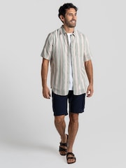Craghoppers Green Argino Short Sleeve Shirt - Image 3 of 7