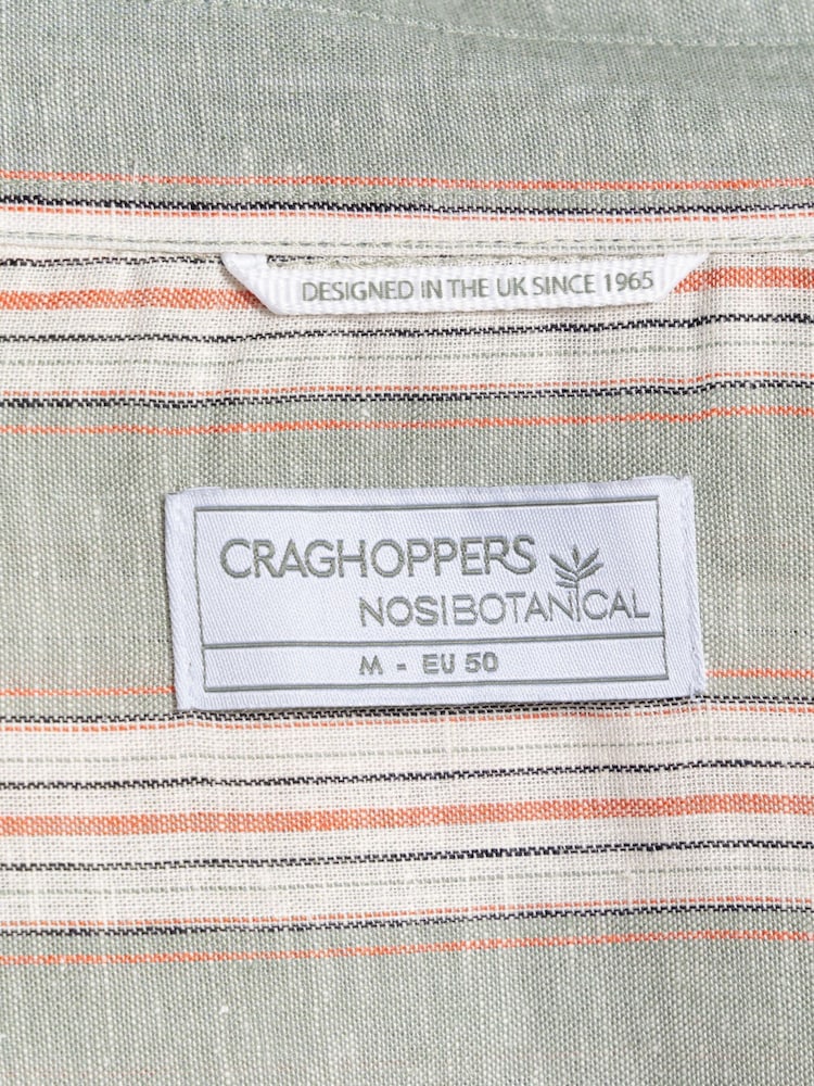 Craghoppers Green Argino Short Sleeve Shirt - Image 7 of 7