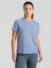 Craghoppers Blue Dofe Ellie T-Shirt - Imagen 1 de 4