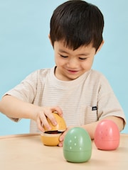 JoJo Maman Bébé Wooden Eggs - Image 6 of 6