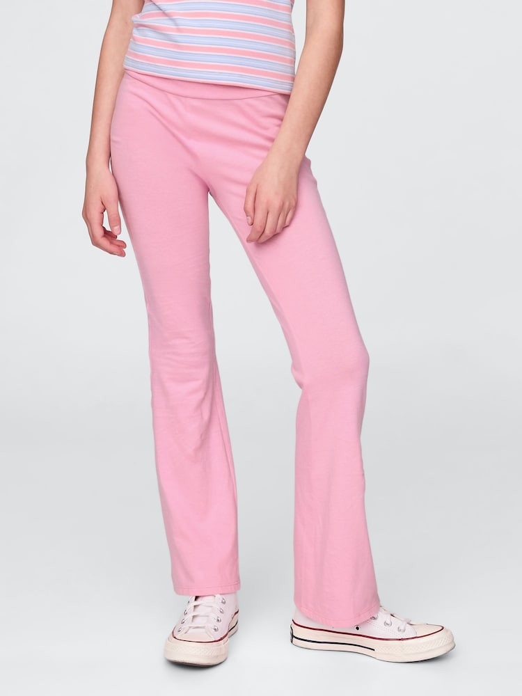 Gap Light Pink Flare Leggings (4-13yrs) - Image 1 of 5