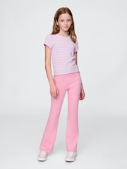 Gap Light Pink Flare Leggings (4-13yrs) - Image 3 of 5