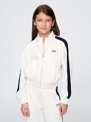 Blanco - Chaqueta suave de estilo vintage con logo de Gap (4-13 años) - Imagen 1 de 5