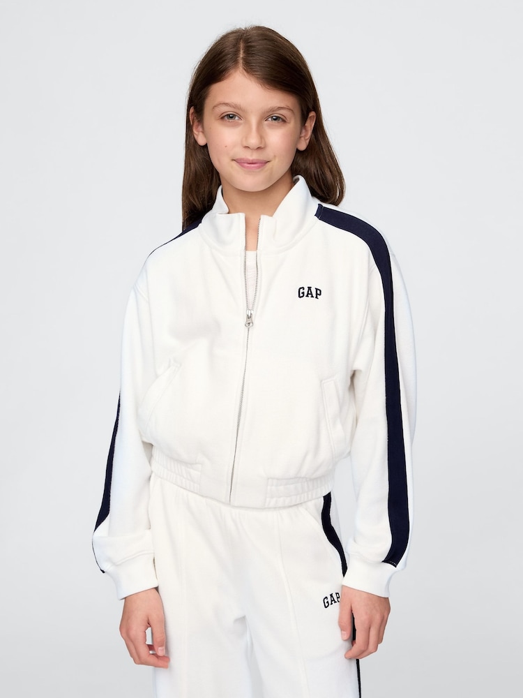 Blanco - Chaqueta suave de estilo vintage con logo de Gap (4-13 años) - Imagen 1 de 5
