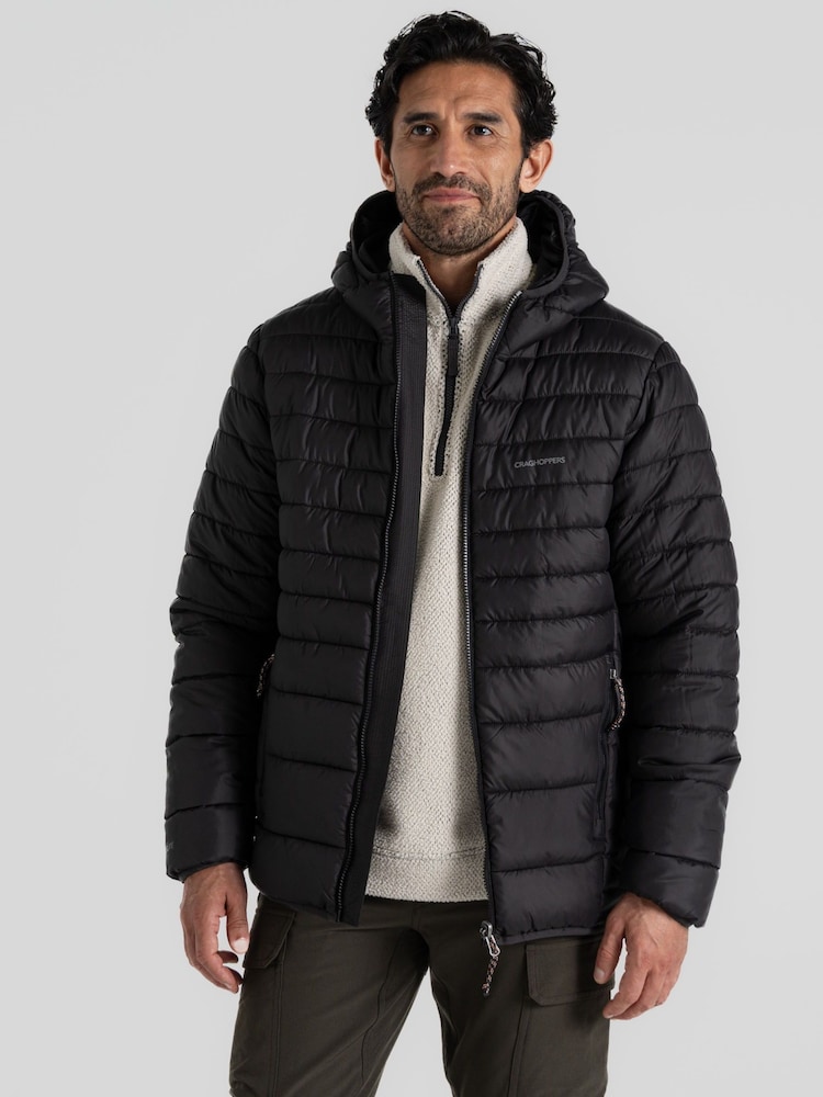 Craghoppers Complite IX Hooded Black Jacket - Image 1 of 6