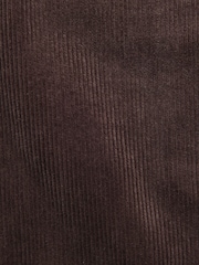 Brown Relaxed Fit Corduroy Suit Trousers - Image 7 of 10