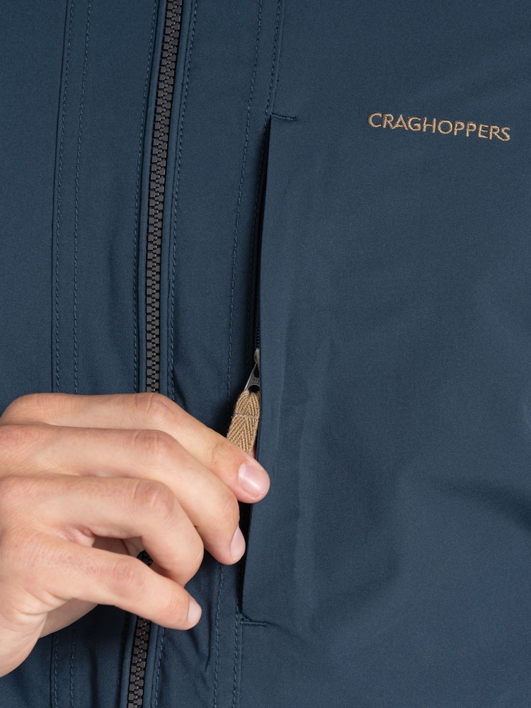 Craghoppers Blue National Trust Fairbrook Waterproof Jacket - Image 7 of 7
