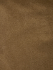 Tan Brown Relaxed Fit Cotton Suit Trousers - Image 5 of 5