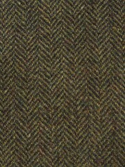 Green Herringbone Wool Blend Suit Waistcoast - Image 3 of 4