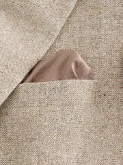 Stone Slim Fit Wool Blend Donegal Suit Jacket - Image 5 of 5