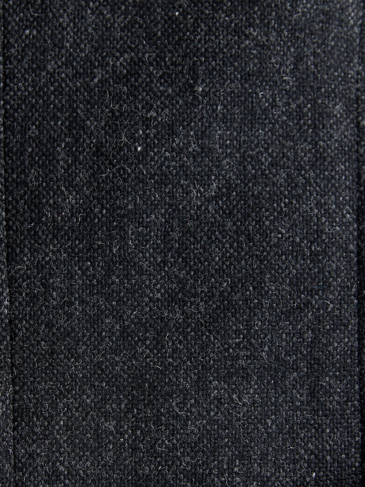 Charcoal Grey Relaxed Fit Wool Blend Suit Jacket - Image 5 of 5