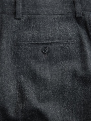 Charcoal Grey Relaxed Fit Wool Blend Suit Trousers - Image 11 of 12
