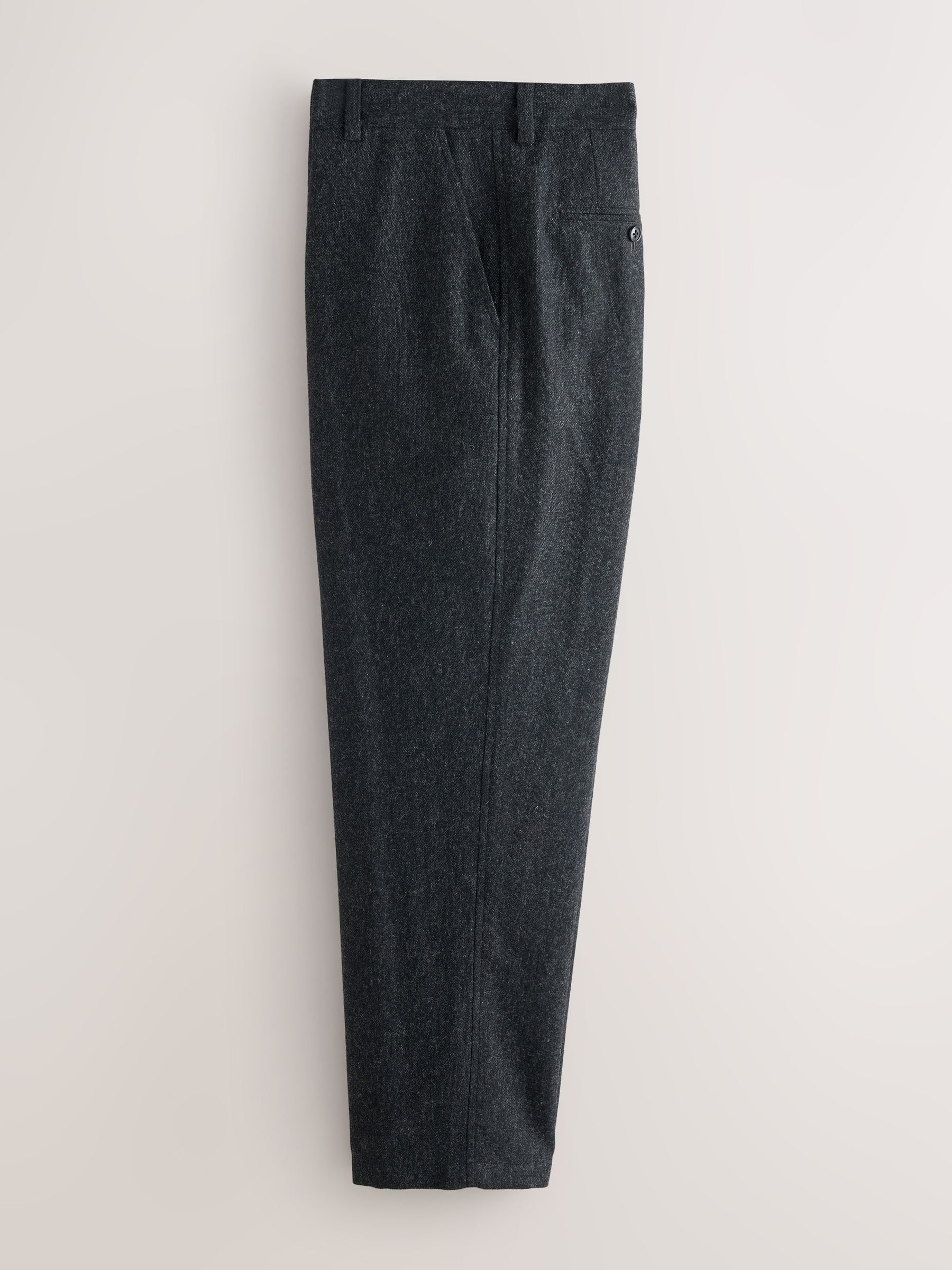 Buy Charcoal Grey Relaxed Fit Wool Blend Suit Trousers from Next USA