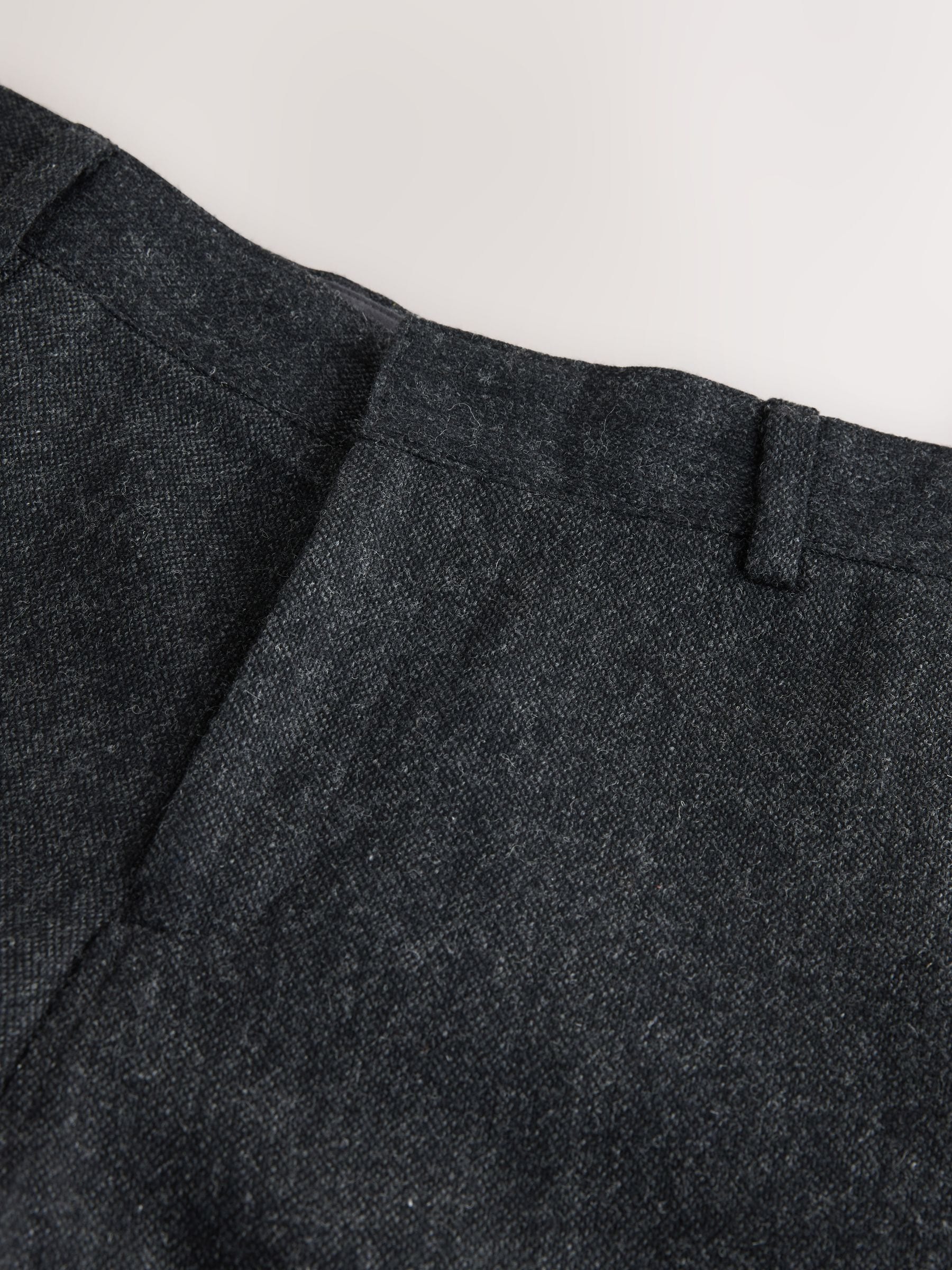 Buy Charcoal Grey Relaxed Fit Wool Blend Suit Trousers from Next USA