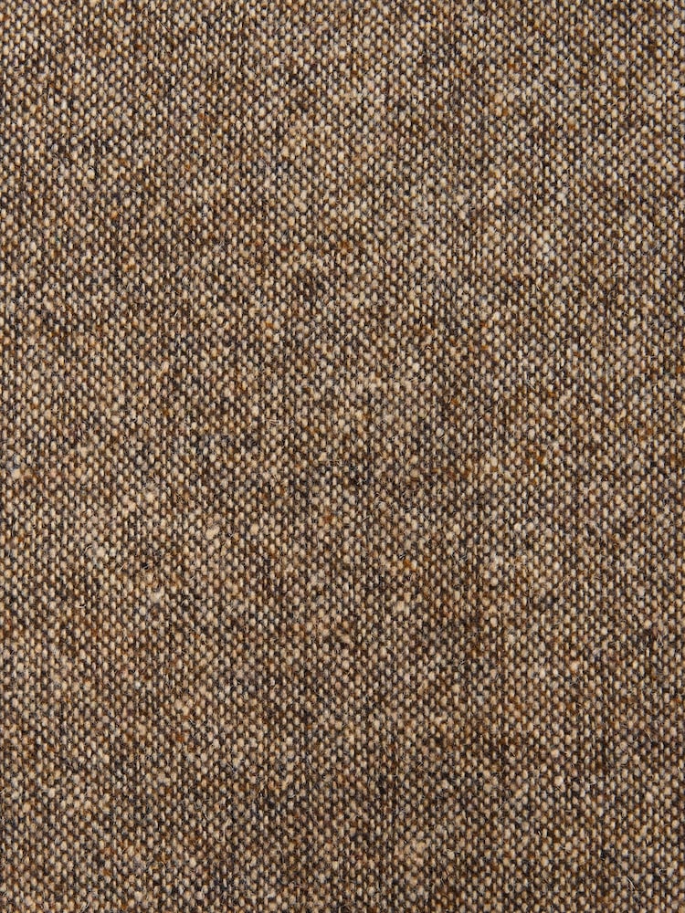Sand Relaxed Fit Wool Blend Suit Jacket - Image 5 of 5
