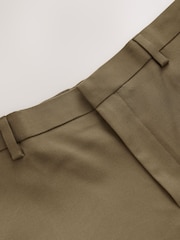 Tan Brown Relaxed Fit Suit Trousers - Image 8 of 9